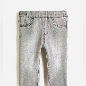H&M Light Gray Slight Stretch Skinny Jeans